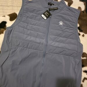Saxx Men's Slate Quilted Vest